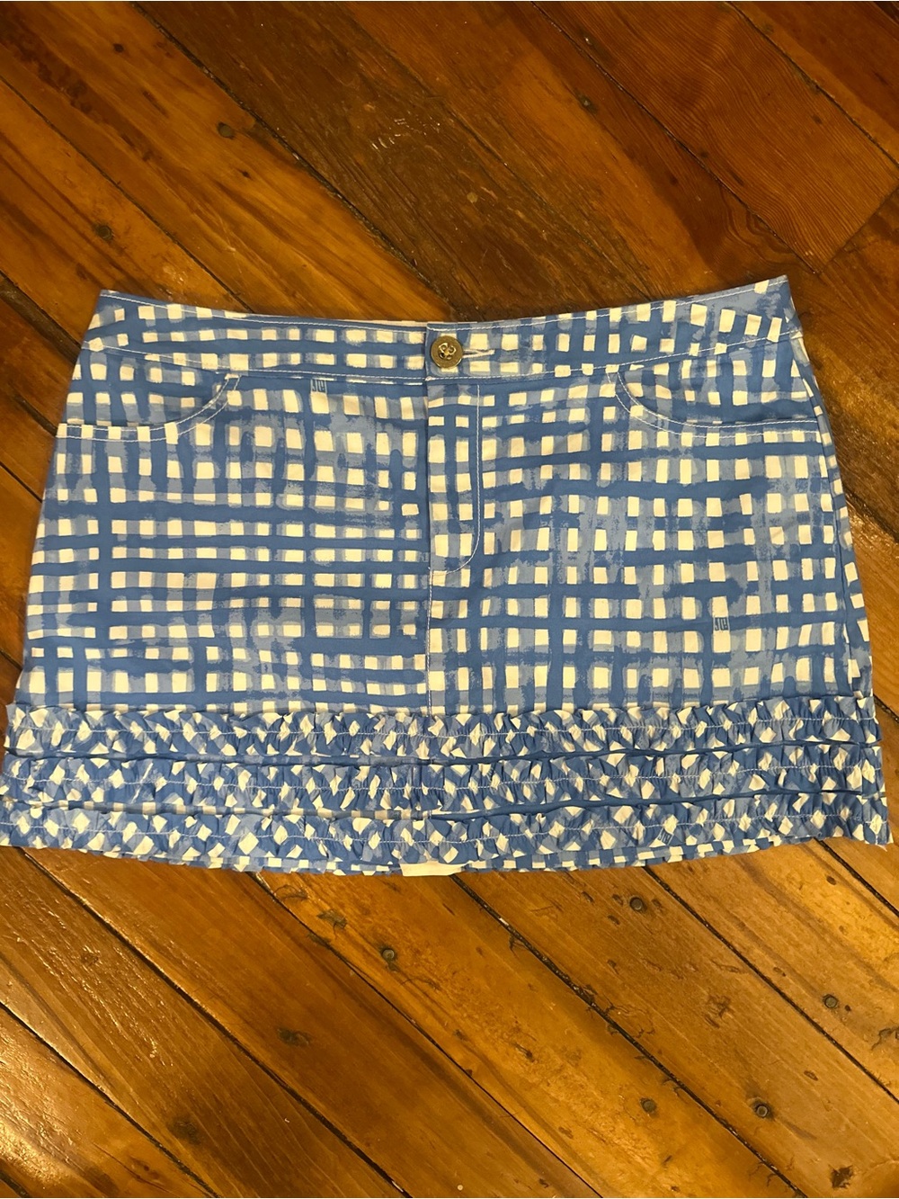 NWT Lilly Pulitzer Lorelei Skort in Bennet Blue/Feelin Beachy, Size 8 - Picture 3 of 4